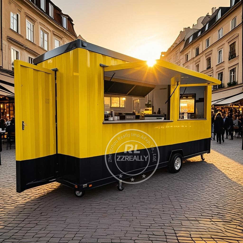 Europe Standard Mobile 20ft Co - Coffee Equipment Europe recensie en prijs
