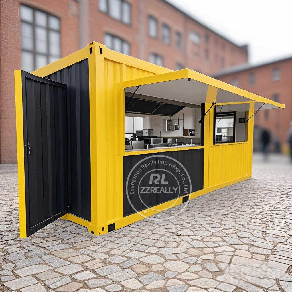 Europe Standard Mobile 20ft Co - Coffee Equipment Europe recensie en prijs