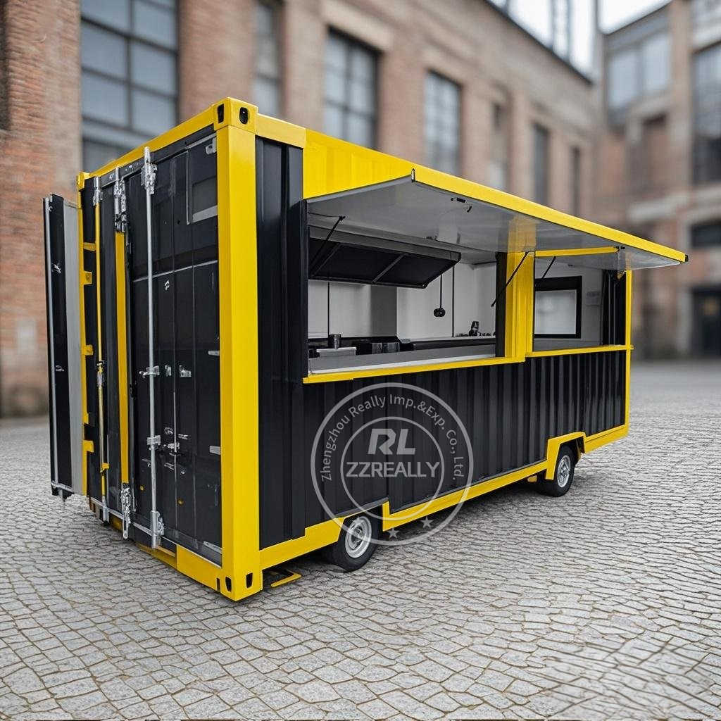 Europe Standard Mobile 20ft Co - Coffee Equipment Europe recensie en prijs