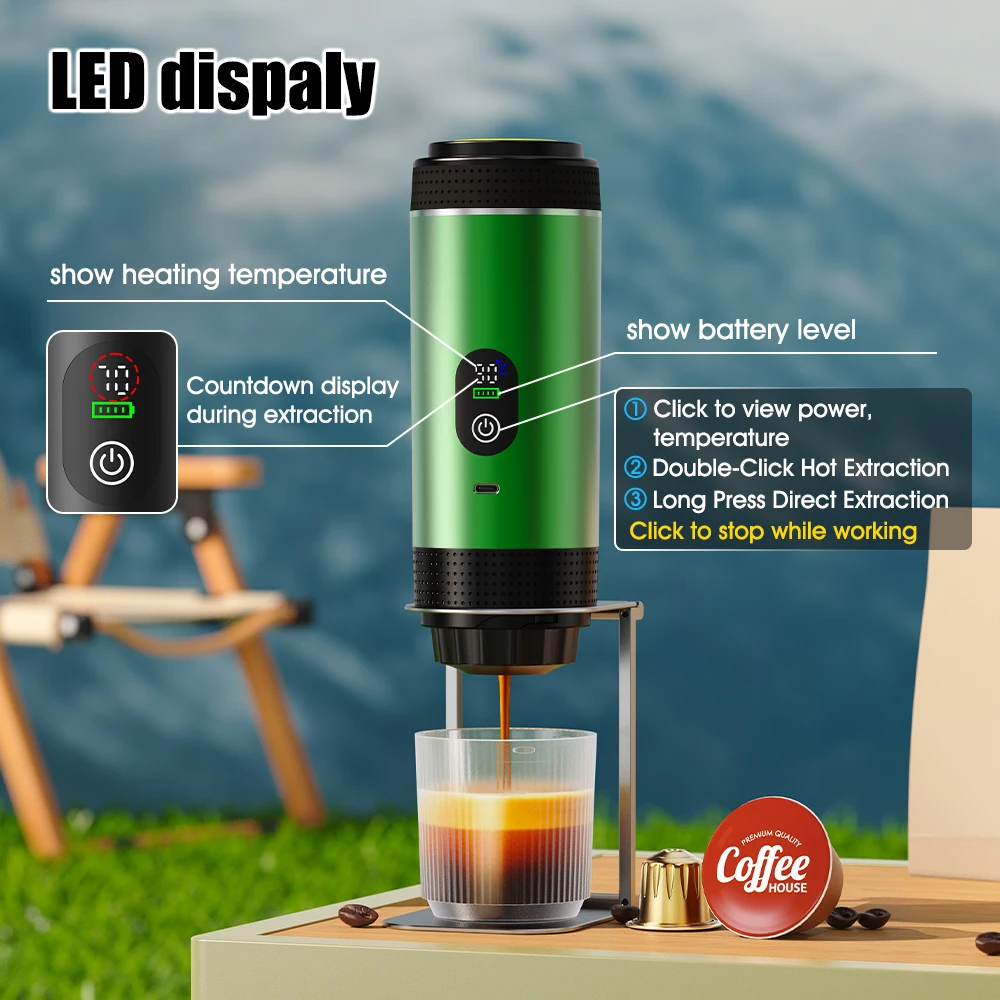 DENOKIN 3-in-1 Capsule Coffee  - Coffee Equipment Camping recensie en prijs