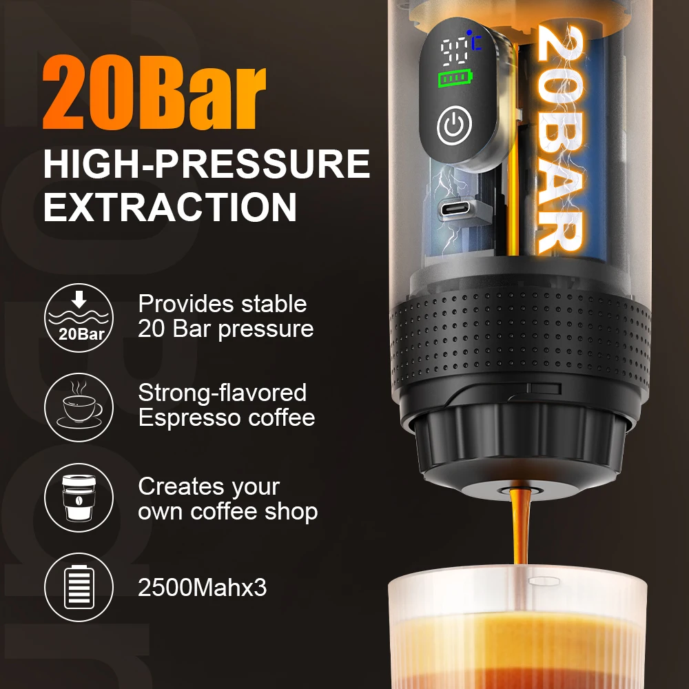 DENOKIN 3-in-1 Capsule Coffee  - Coffee Equipment Camping recensie en prijs