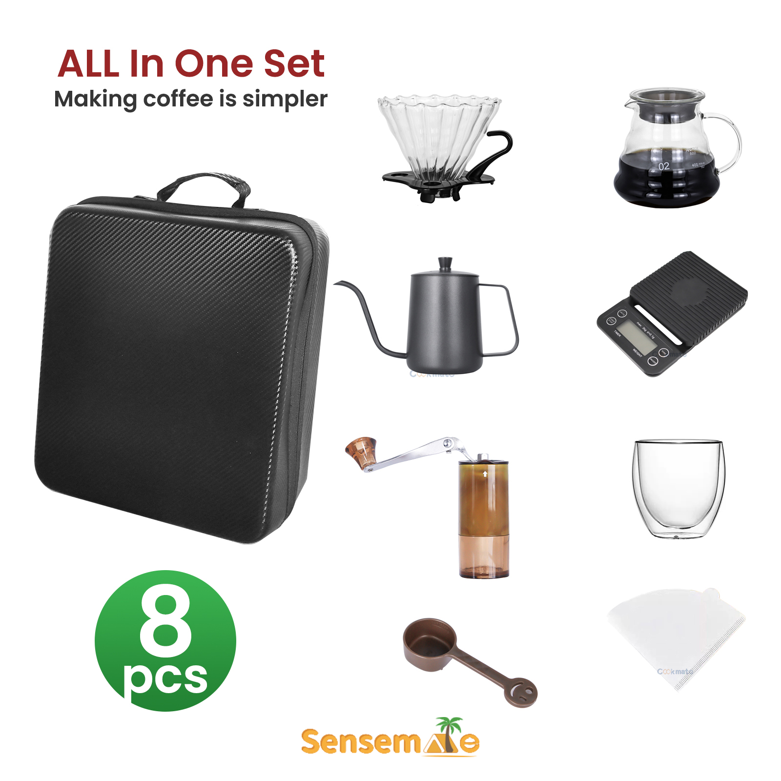 Portable Coffee Set Camping Co - Coffee Equipment Camping recensie en prijs