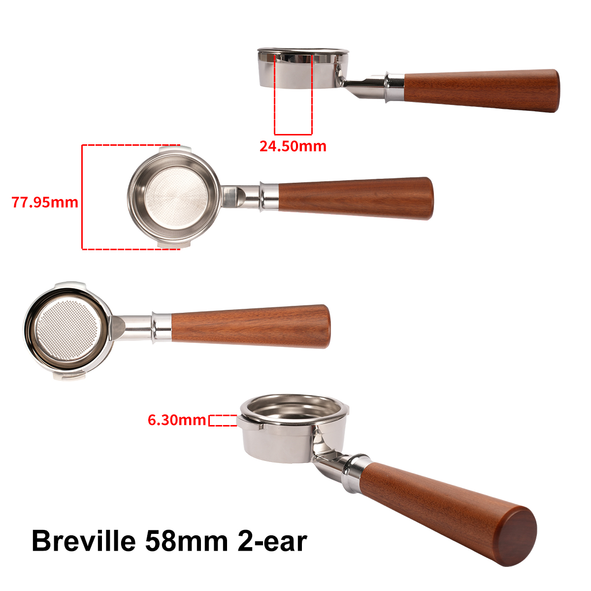 58mm Bottomless Portafilter Br - Coffee Equipment Tools recensie en prijs