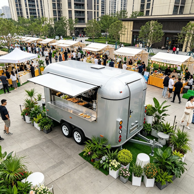 Customized Food Truck Mobile w - Coffee Equipment recensie en prijs