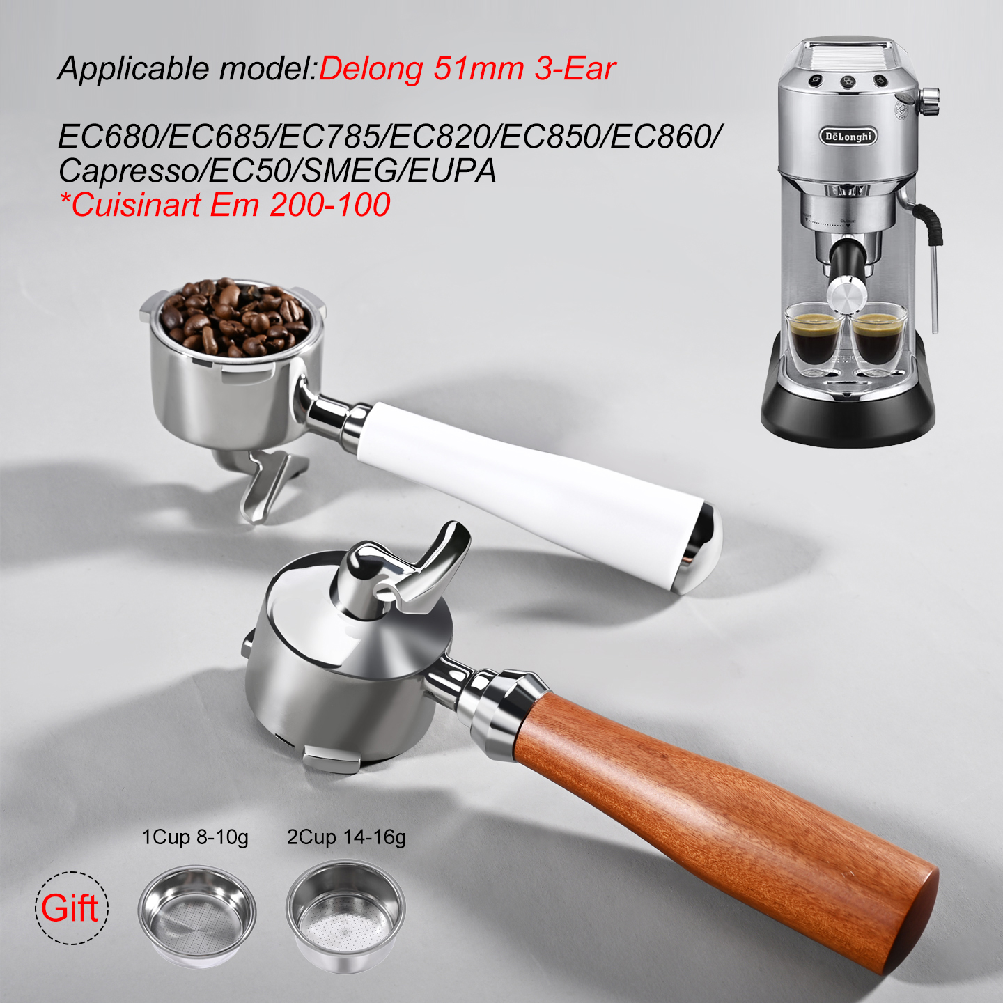 51mm Double Spout Coffee Porta - Coffee Equipment recensie en prijs