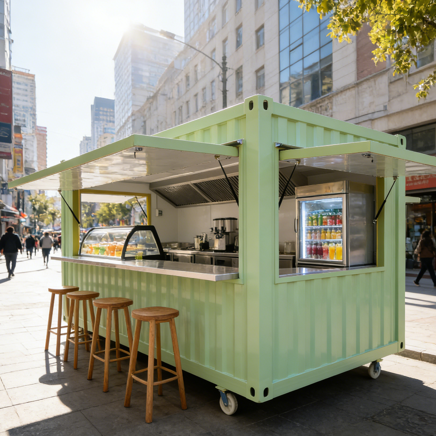Prefabricated Container Restau - Coffee Shop Equipment Setup recensie en prijs