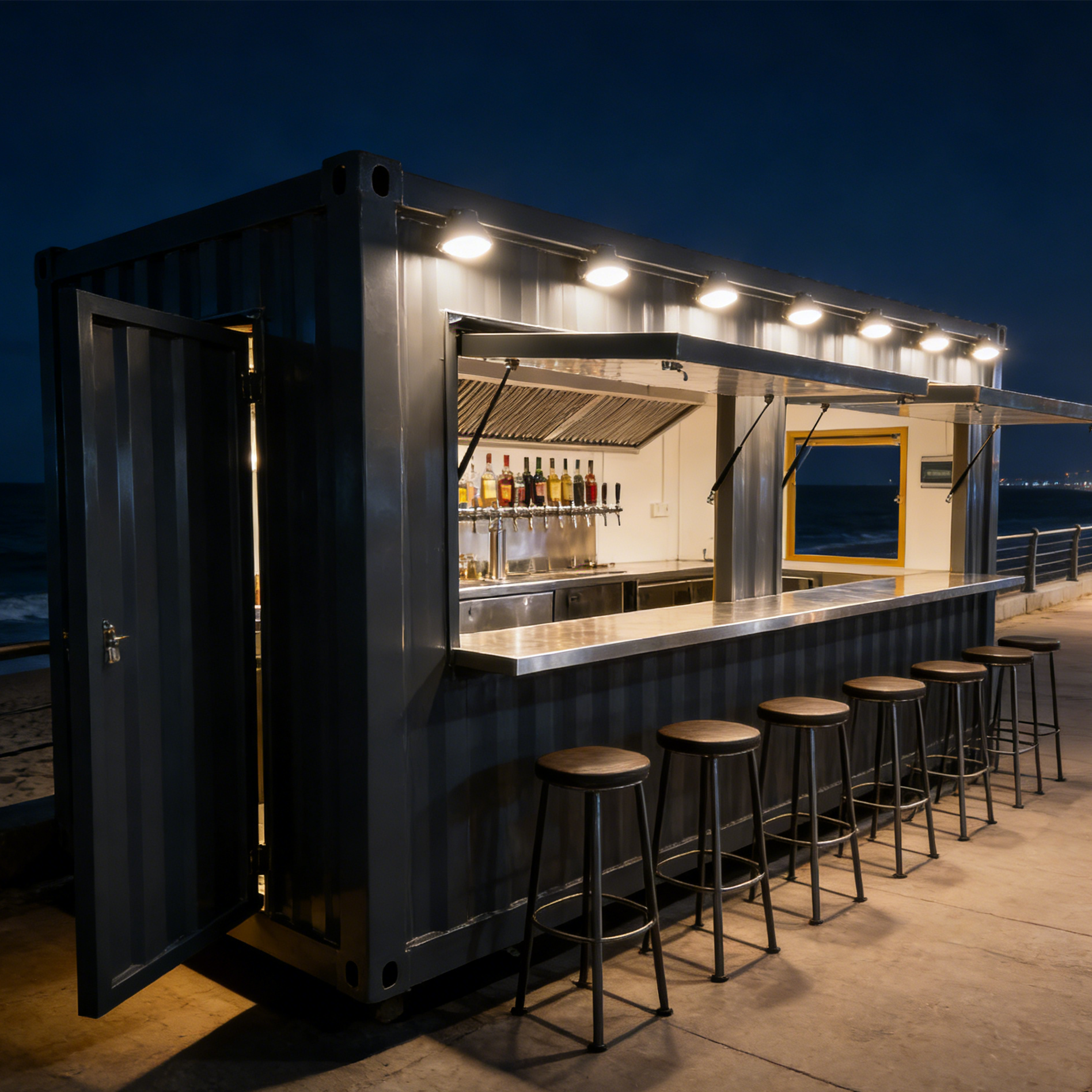 Prefabricated Container Restau - Coffee Shop Equipment Setup recensie en prijs
