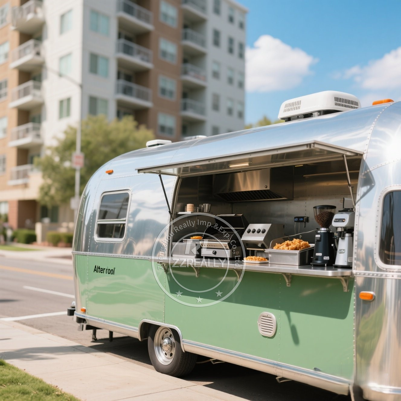Europe Standard  Food Trailer  - Coffee Equipment Europe recensie en prijs